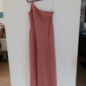 Dessert pink evening dress